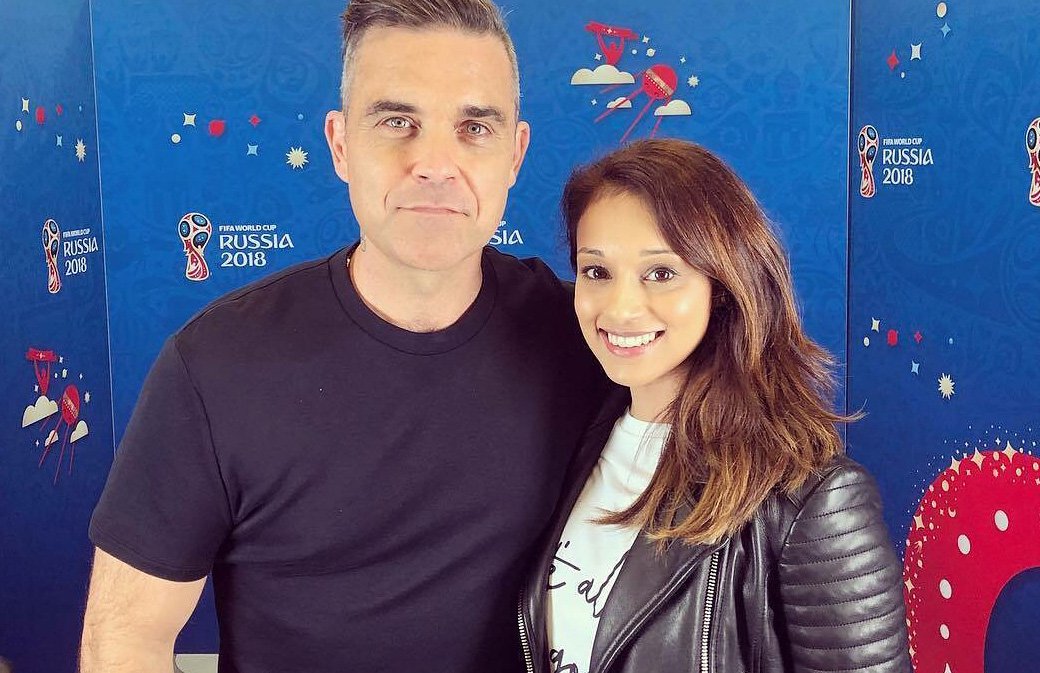 Coupe du Monde : Robbie Williams prépare la performance de sa vie