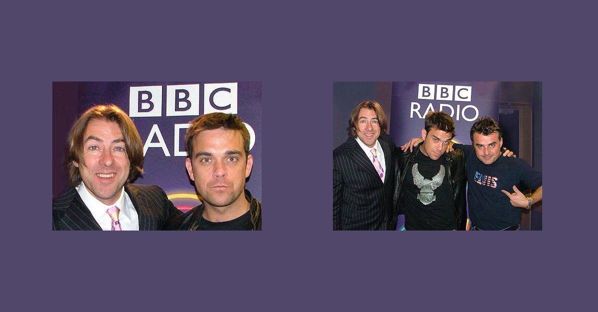 Robbie au Breakfast Show