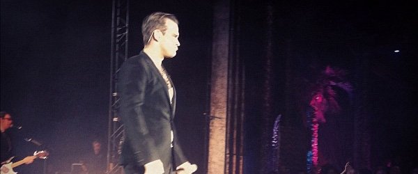 Robbie chante au Mexique