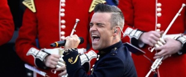 Robbie enflamme Buckingham Palace !