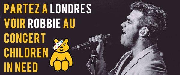 Commandez vos places pour Children In Need