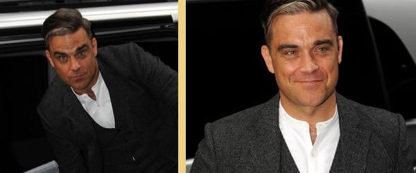 Robbie en promo à Londres