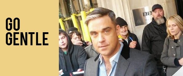 Robbie et ses fans à Londres