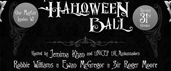 Robbie au Halloween Ball