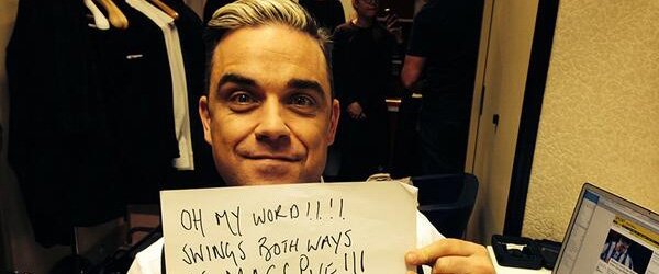 Robbie remercie ses fans