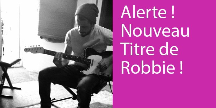 Alerte ! Robbie de nouveau en studio !
