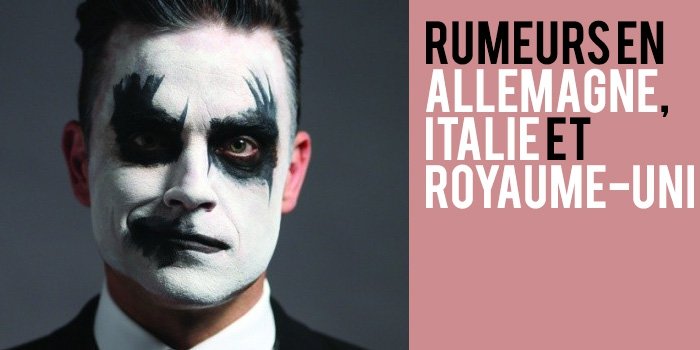 Rumeurs en Allemagne, Italie et Royaume-Uni