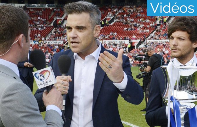 Soccer Aid : Vidéos diffusées en direct sur RWL