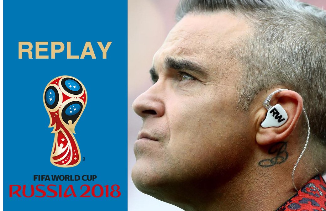Cérémonie d'ouverture avec Robbie Williams : le Replay