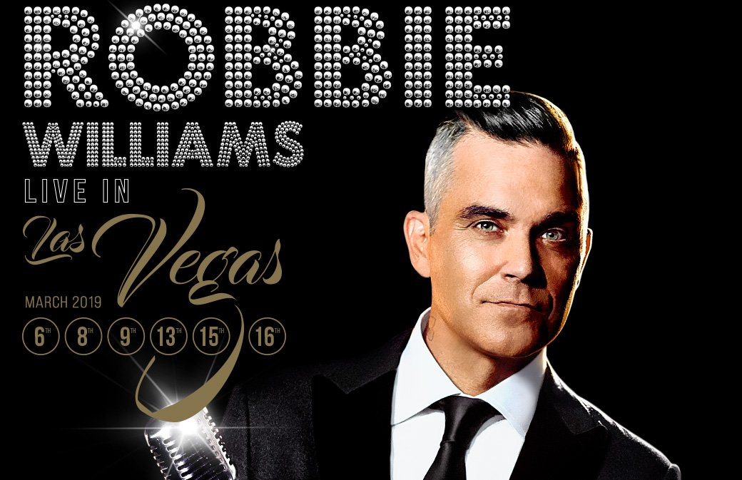 Las Vegas : du Pop et du Swing pour Robbie en 2019! Tous les détails