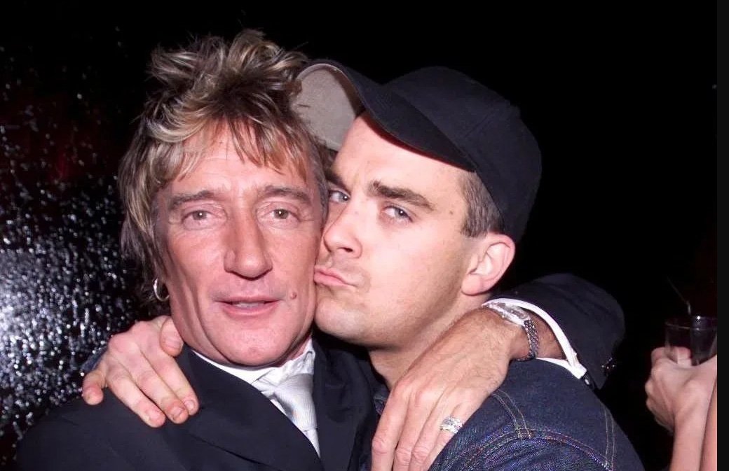 Robbie Williams et Rod Stewart en duo bientôt !