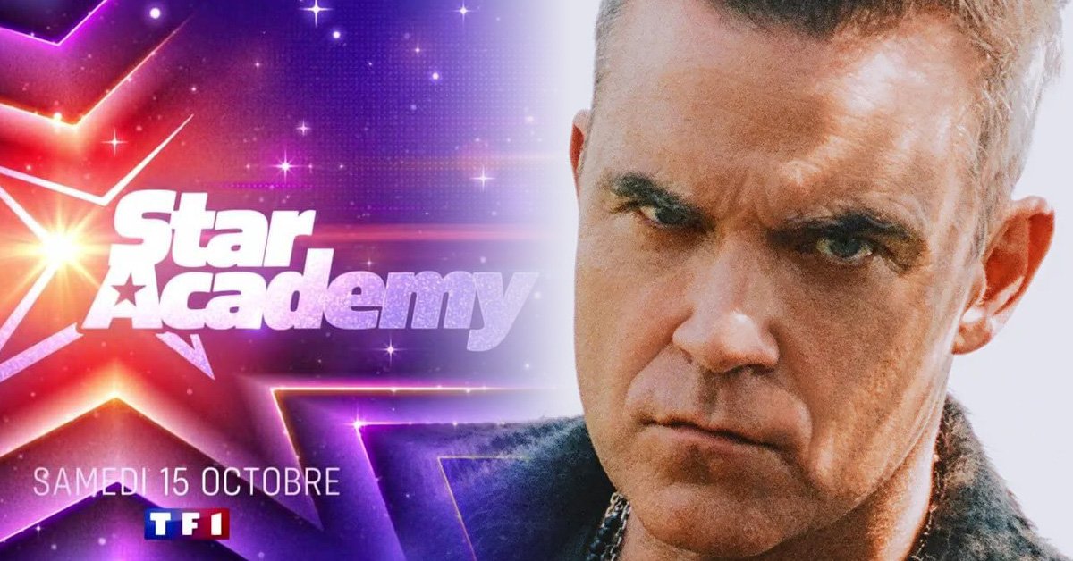 Robbie Williams parrain de la Star Academy à partir du 15 Octobre