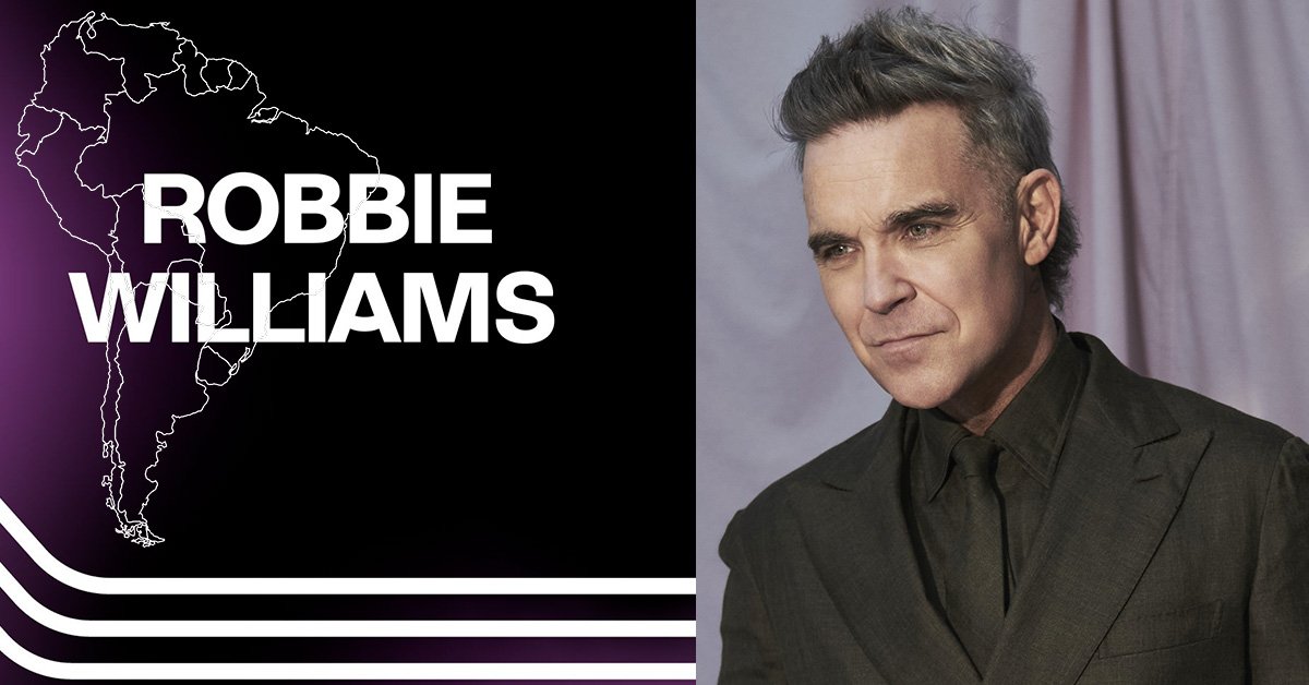 Robbie annonce une tournée en Amérique Latine