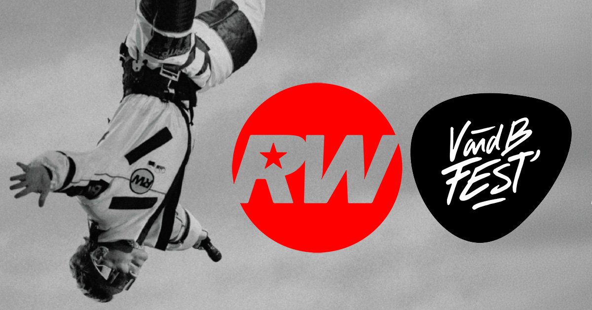 Robbie en concert en France au V and B Fest'