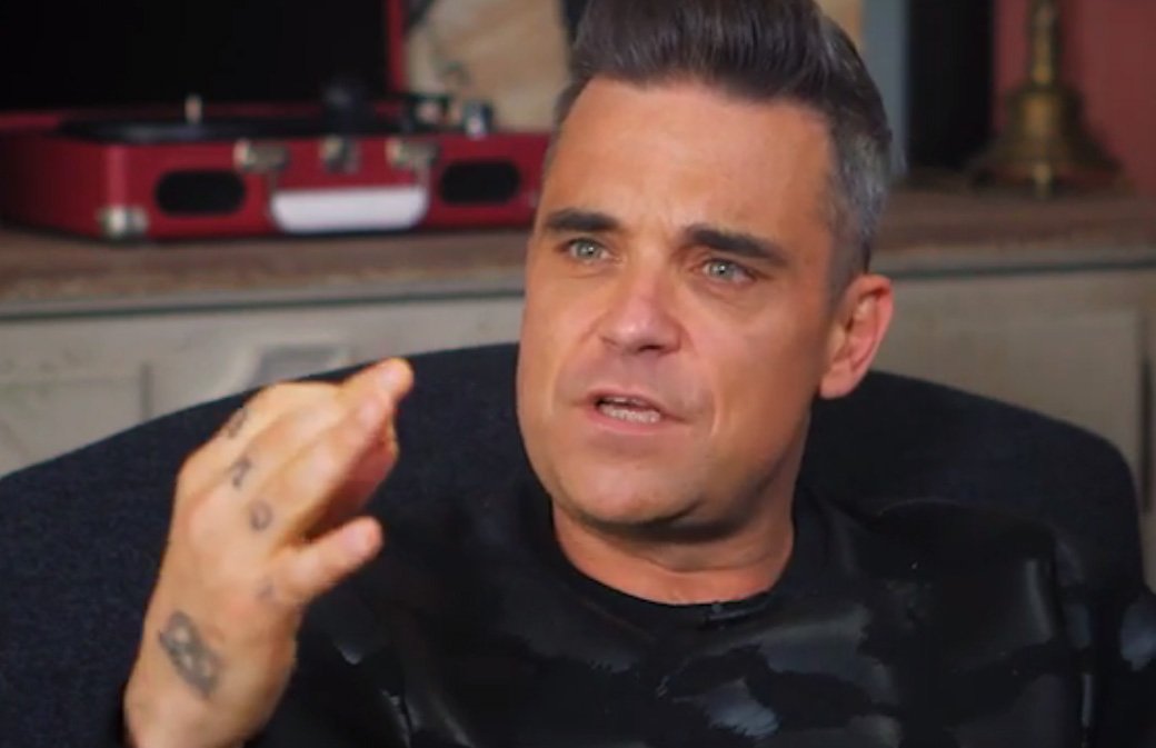 Interview de Robbie dans le Chart Show TV